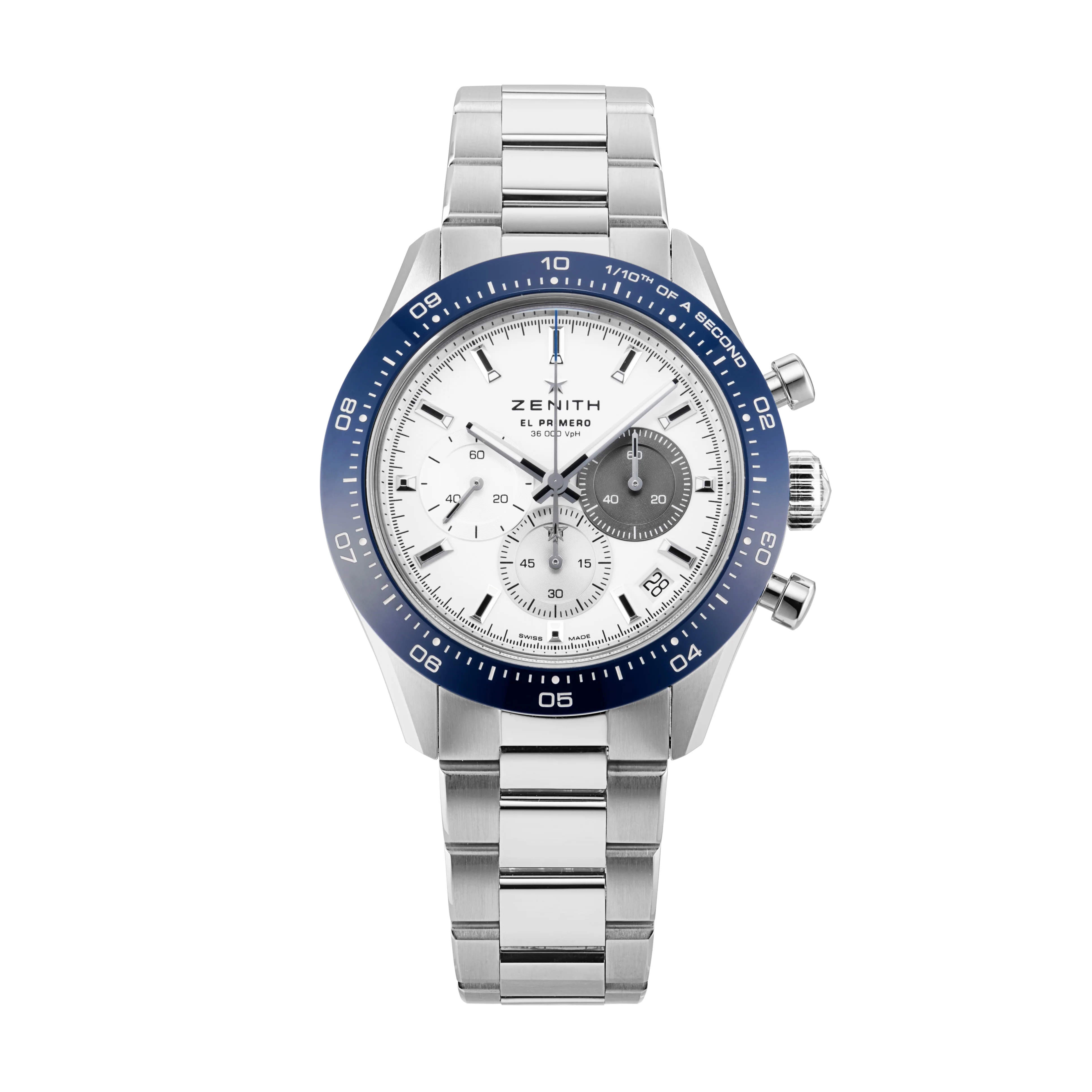 Chronomaster Sport Centenary Exclusive | 41mm, Steel, White Dial