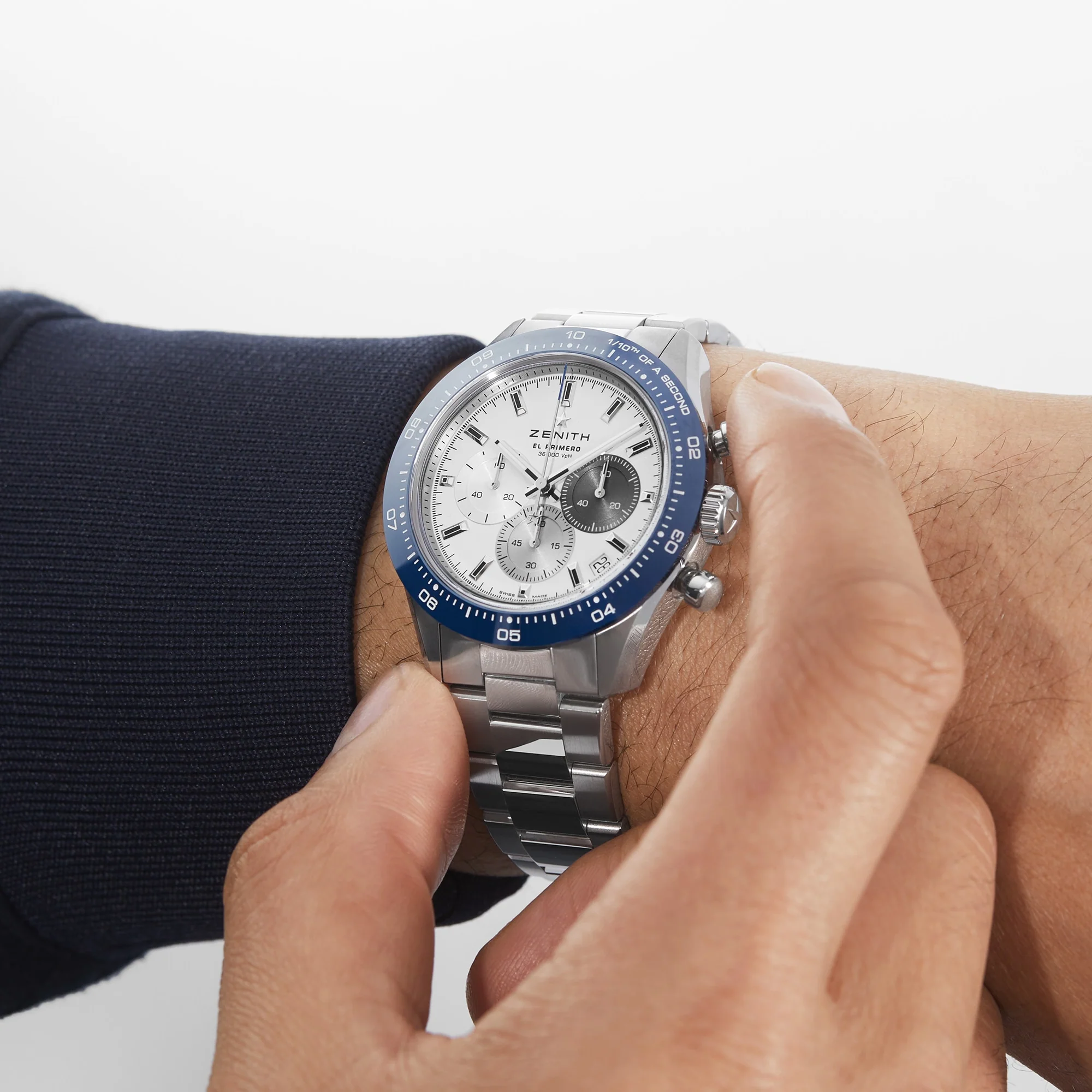 Chronomaster Sport Centenary Exclusive | 41mm, Steel, White Dial - Image 11