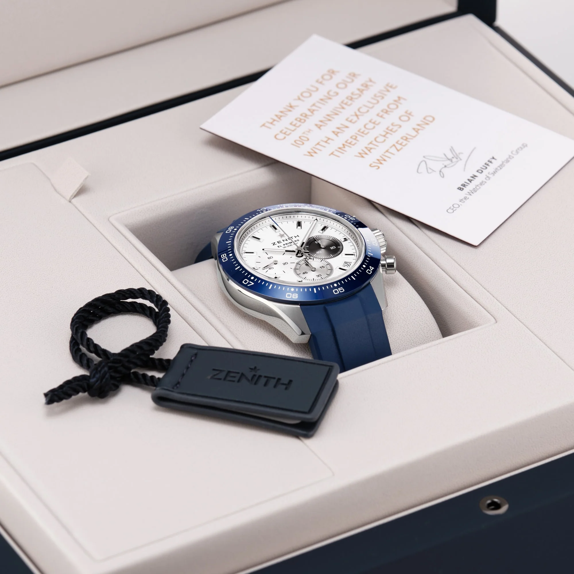 Chronomaster Sport Centenary Exclusive | 41mm, Steel, White Dial - Image 12
