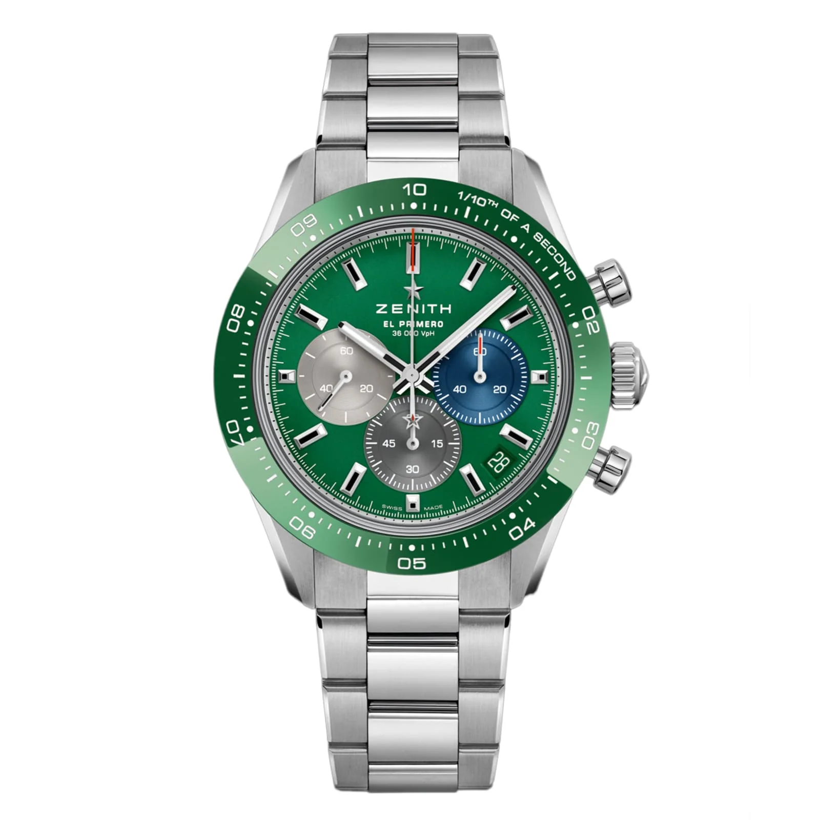 Chronomaster Sport | 41mm, Steel, Green Dial