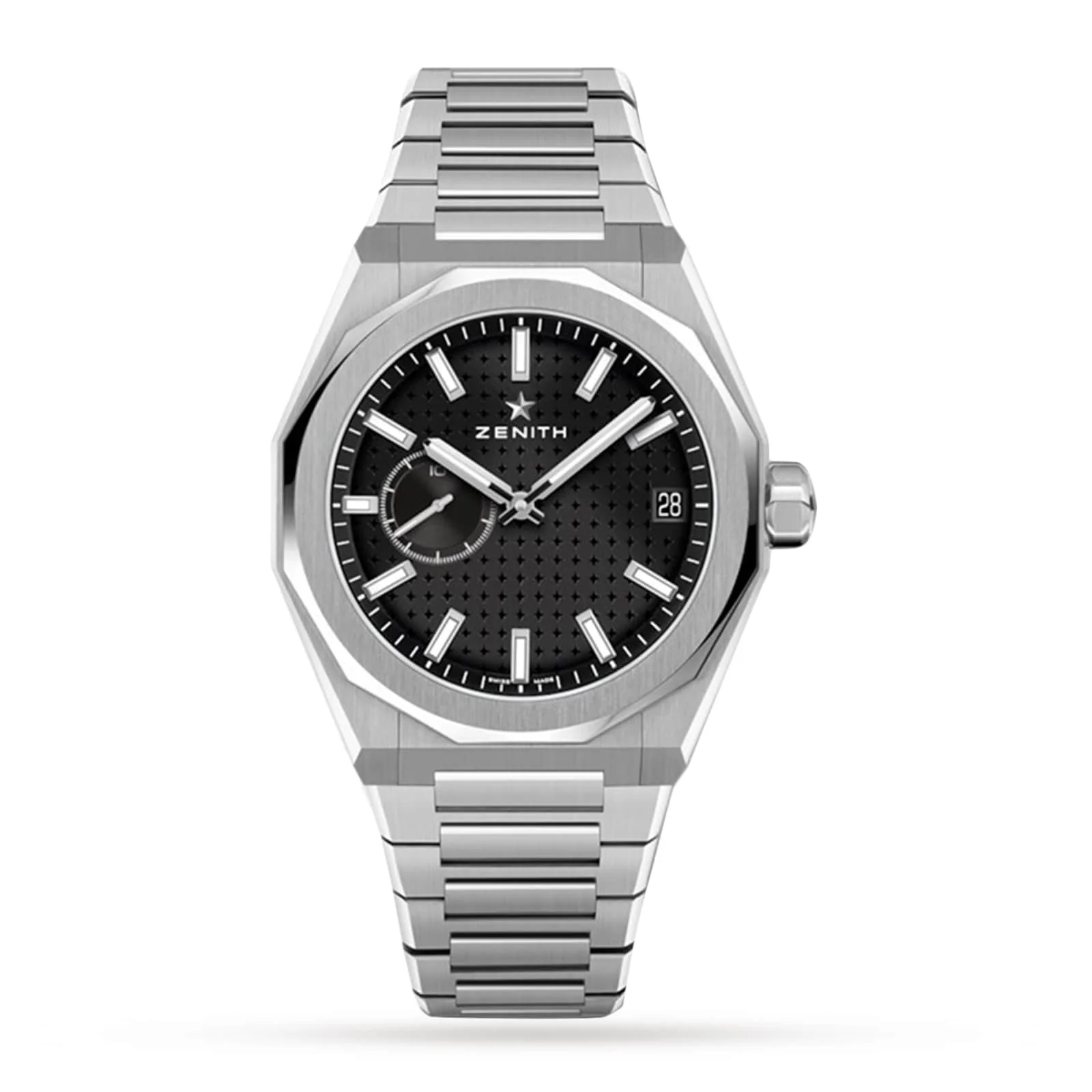 Defy Skyline | 41mm, Steel, Black Dial