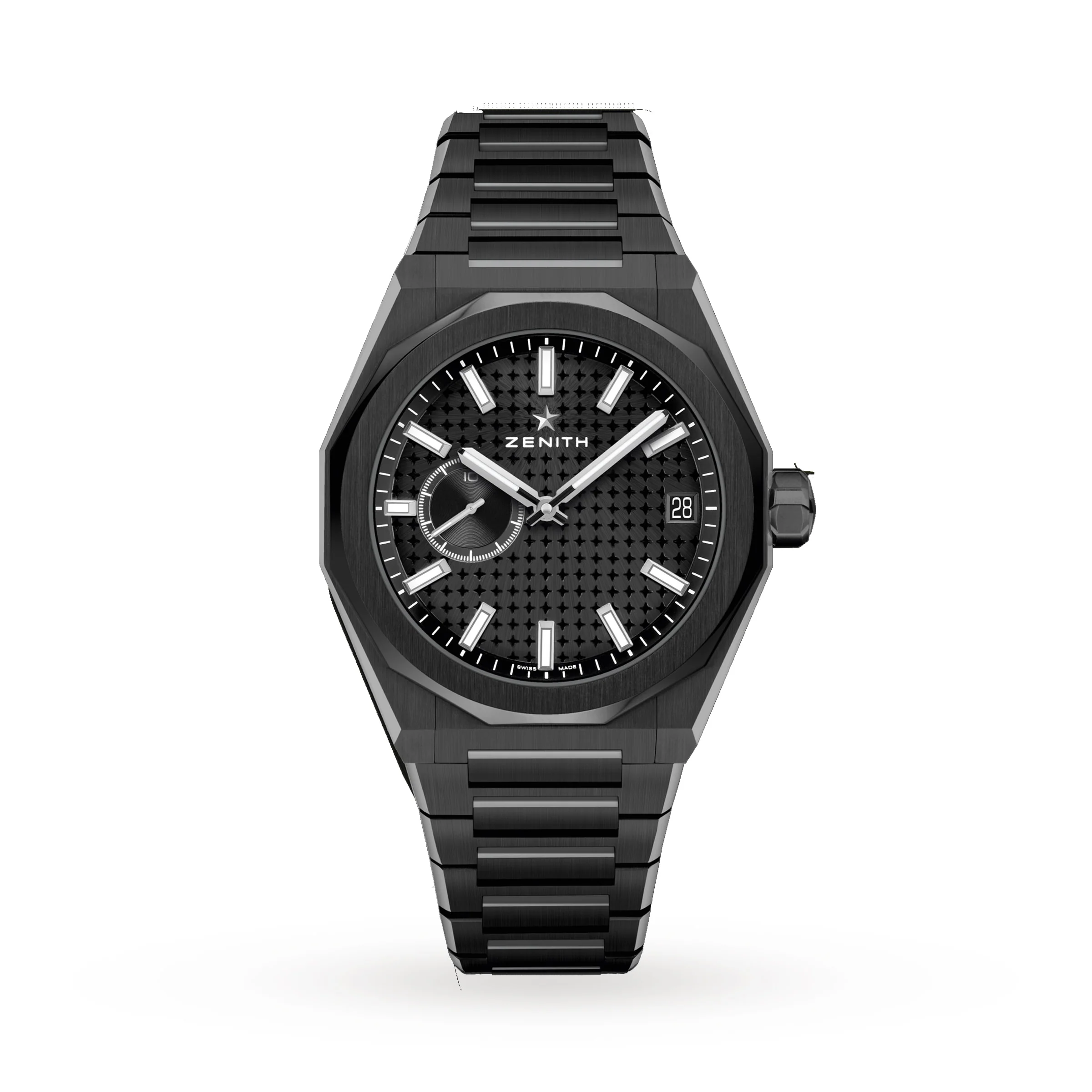 Defy Skyline | 41mm, Ceramic, Black Dial