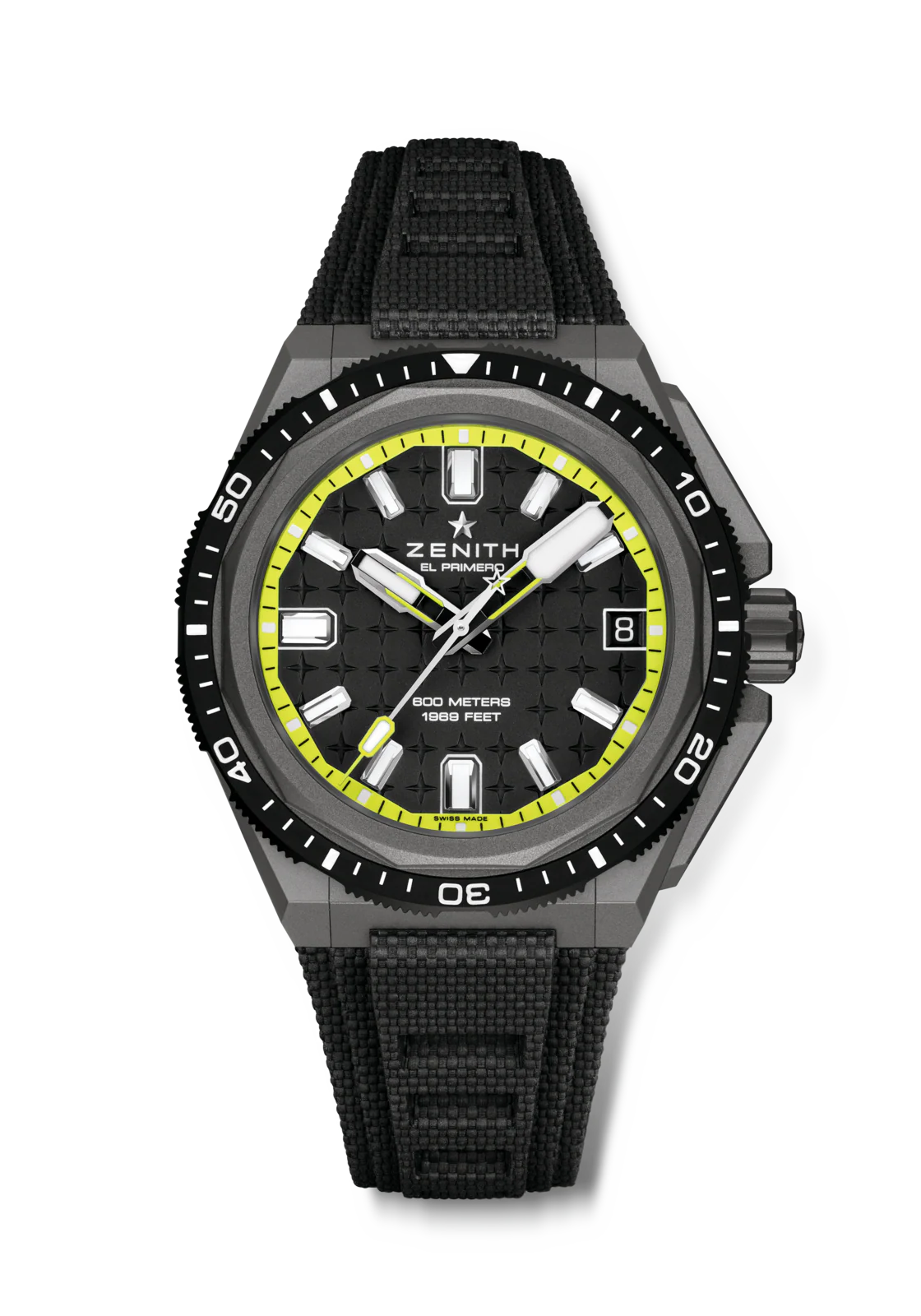 Defy Extreme Diver | 43mm, Titanium, Rubber, Black Dial